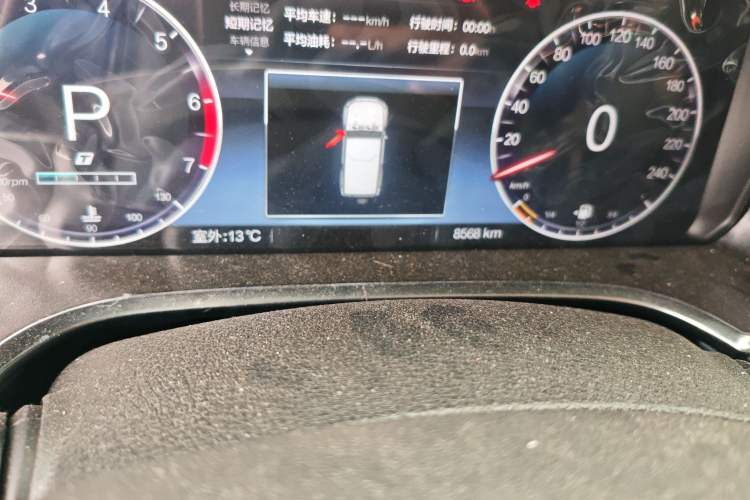 Used BAIC Off-Road BJ40 2024 2.0T Urban Hunter Honor Edition Odometer Close Up