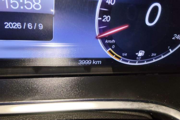 Used BAIC Off-Road BJ40 2024 2.0T Urban Hunter Honor Edition Odometer Close Up