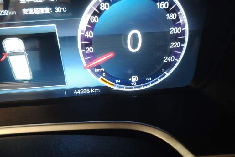 Used BAIC Off-Road BJ40 2024 2.0T Urban Hunter Honor Edition Odometer Close Up
