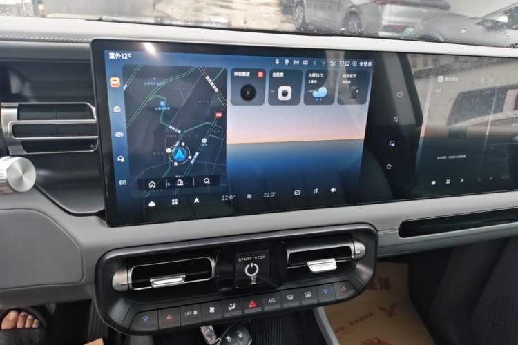 Used BAIC Off-Road BJ40 2024 2.0T All-New Ring of the Taklamakan Champion Edition Audio And AC Panel
