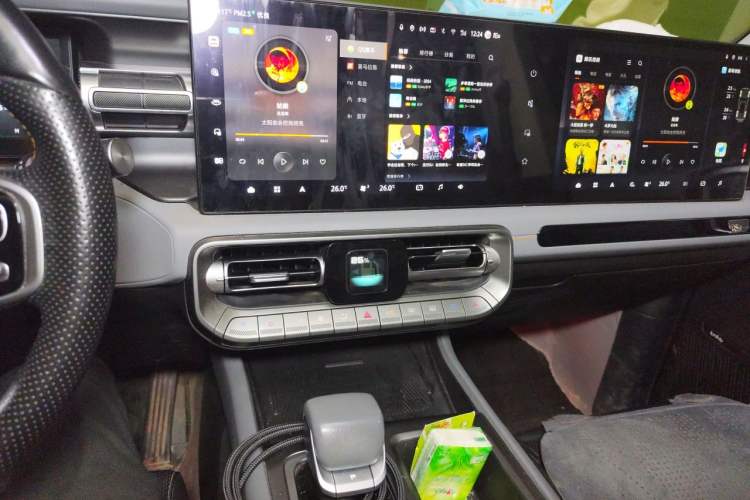 Used BAIC Off-Road BJ40 2024 2.0T All-New Urban Hunter Edition Ultimate Version Audio And AC Panel