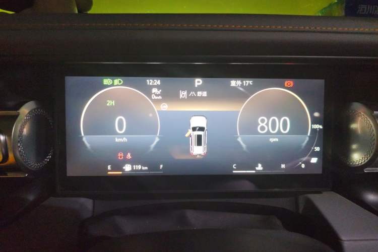 Used BAIC Off-Road BJ40 2024 2.0T All-New Urban Hunter Edition Ultimate Version Instrument Cluster