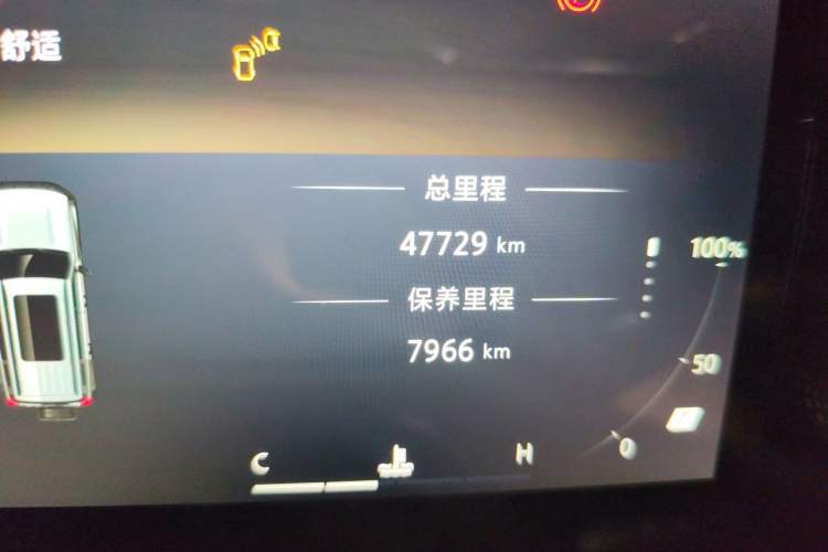Used BAIC Off-Road BJ40 2024 2.0T All-New Urban Hunter Edition Ultimate Version Odometer Close Up