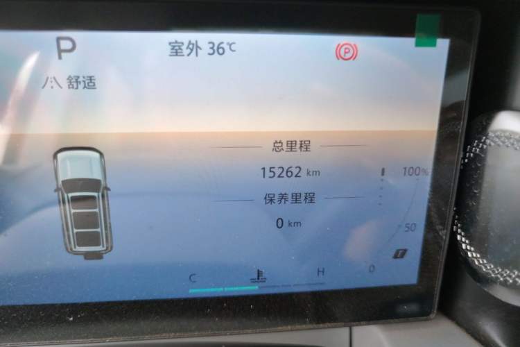 Used BAIC Off-Road BJ40 2024 2.0D All-New Blade Hero Crosser Odometer Close Up