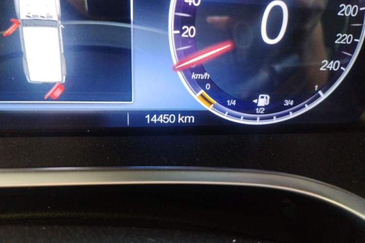 Used BAIC Off-Road BJ40 2024 2.0T Urban Hunter Honor Edition Odometer Close Up
