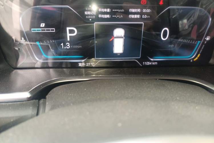 Used BAIC Off-Road BJ40 2024 2.0T Urban Hunter Honor Edition Odometer Close Up