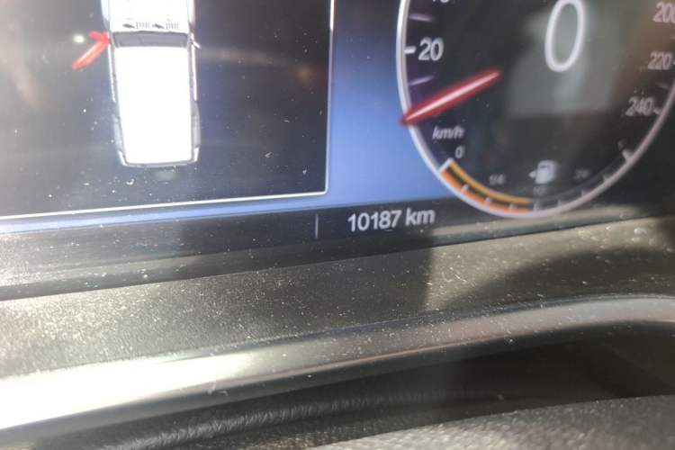 Used BAIC Off-Road BJ40 2024 2.0T Urban Hunter Honor Edition Odometer Close Up