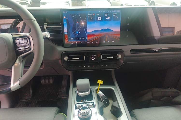 Used BAIC Off-Road BJ40 2024 2.0D All-New Blade Hero Crosser Audio And AC Panel