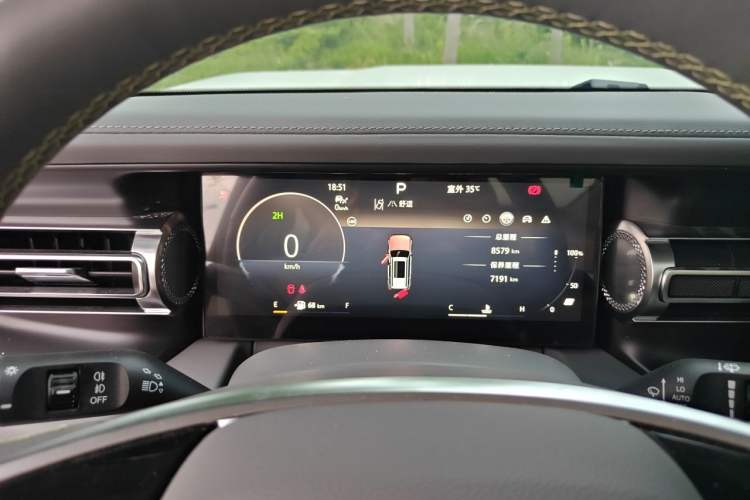 Used BAIC Off-Road BJ40 2024 2.0T All-New Urban Hunter Edition Chivalrous Style Instrument Cluster