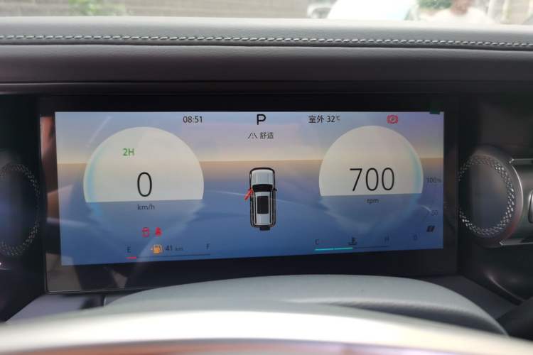 Used BAIC Off-Road BJ40 2024 2.0T All-New Urban Hunter Edition Ultimate Version Instrument Cluster