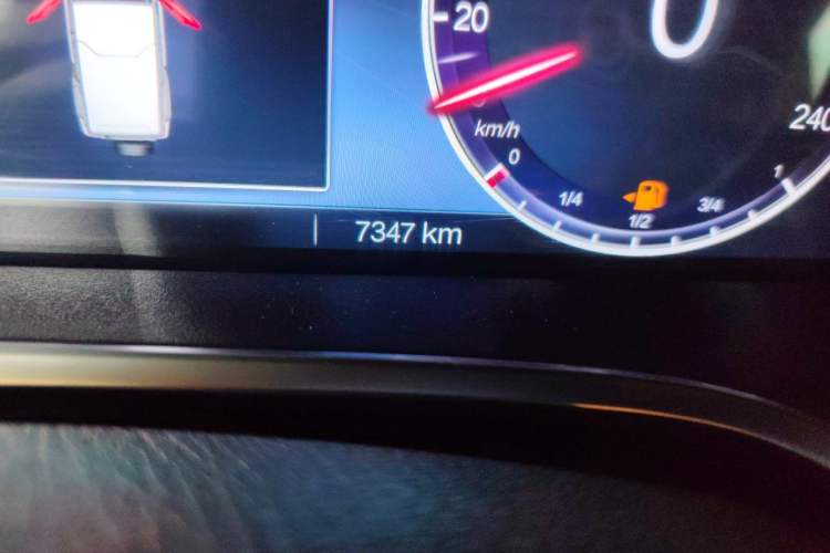 Used BAIC Off-Road BJ40 2024 2.0T Urban Hunter Honor Edition Odometer Close Up