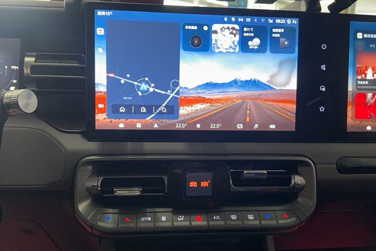 Used BAIC Off-Road BJ40 2024 2.0T All-New Urban Hunter Edition Ultimate Version Audio And AC Panel