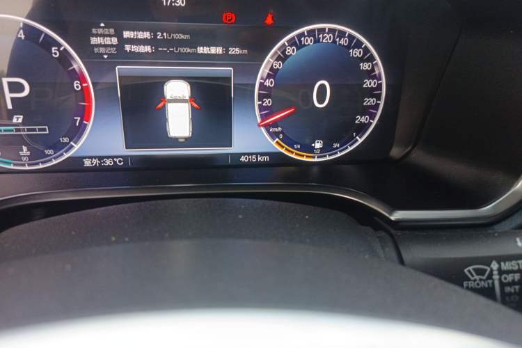Used BAIC Off-Road BJ40 2024 2.0T Urban Hunter Honor Edition Odometer Close Up