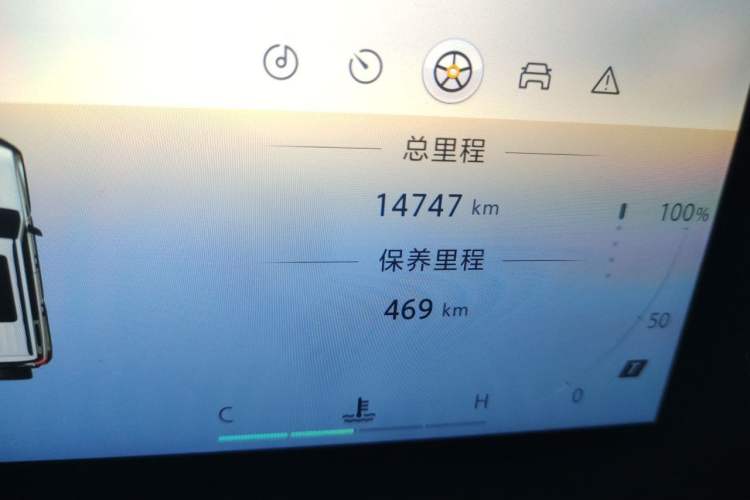 Used BAIC Off-Road BJ40 2024 2.0T All-New Urban Hunter Edition Ultimate Version Odometer Close Up