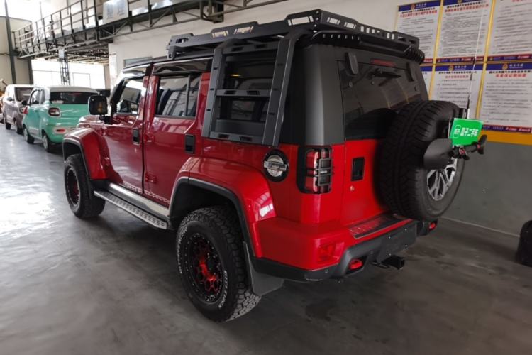 Used BAIC Off-Road BJ40 2026 2.0T Explorer Gasoline Model Rear Left 45 Deg