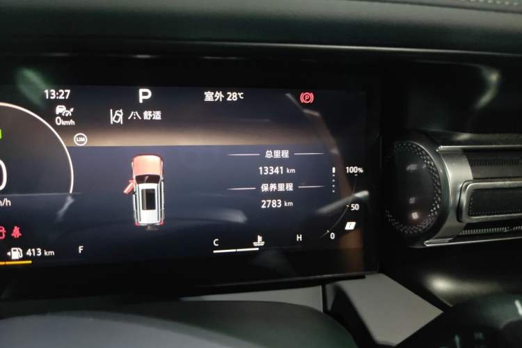 Used BAIC Off-Road BJ40 2026 Model 2.0D Diesel Edition Odometer Close Up