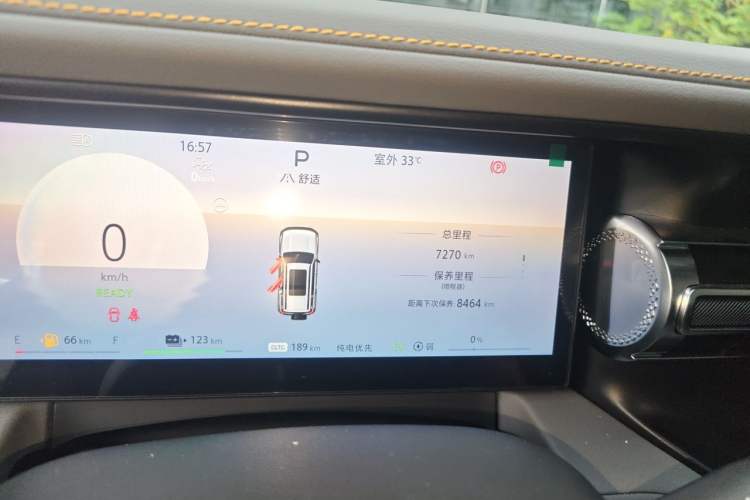 Used BAIC Off-Road BJ40 Electric Drive 2025 Advanced Edition Odometer Close Up
