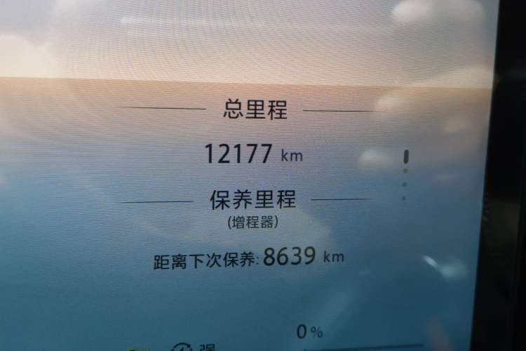 Used BAIC Off-Road BJ40 Electric Drive 2025 Standard Edition Odometer Close Up