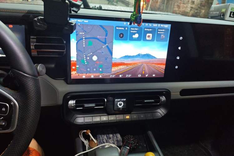 Used BAIC Off-Road BJ40 Electric Drive 2025 Advanced Edition Audio And AC Panel