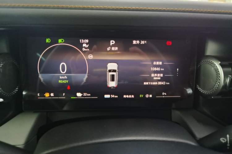 Used BAIC Off-Road BJ40 Electric Drive 2025 Standard Edition Instrument Cluster