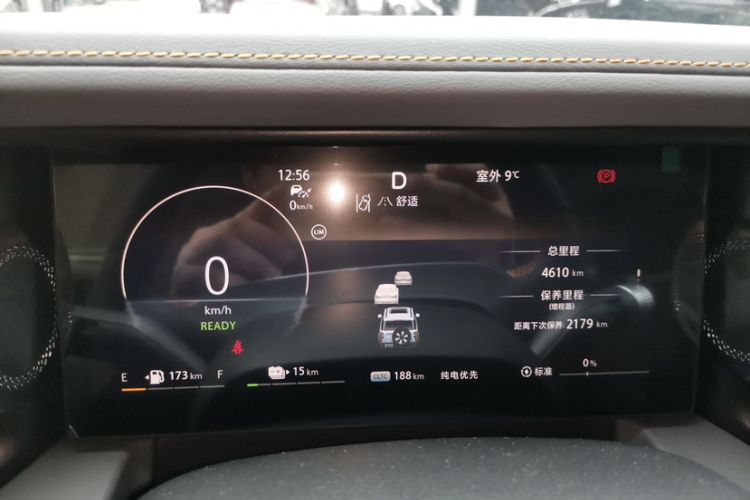 Used BAIC Off-Road BJ40 Electric Drive 2025 Advanced Edition Odometer Close Up