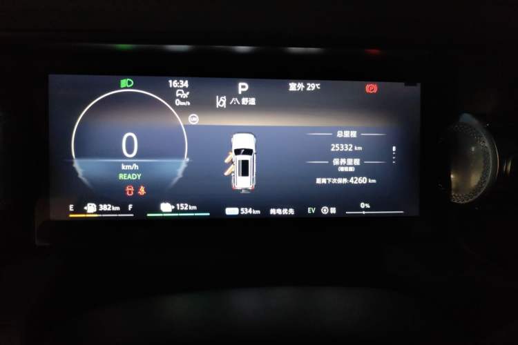 Used BAIC Off-Road BJ40 Electric Drive 2025 Advanced Edition Odometer Close Up