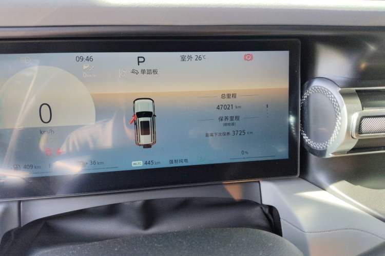 Used BAIC Off-Road BJ40 Electric Drive 2025 Advanced Edition Odometer Close Up