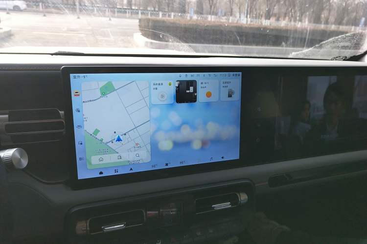 Used BAIC Off-Road BJ40 Electric Drive 2025 Advanced Edition Audio And AC Panel