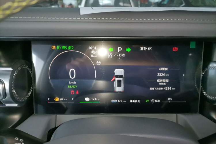 Used BAIC Off-Road BJ40 Electric Drive 2025 Advanced Edition Instrument Cluster