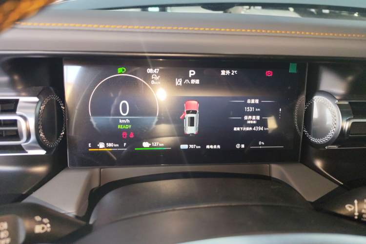 Used BAIC Off-Road BJ40 Electric Drive 2025 Advanced Edition Instrument Cluster