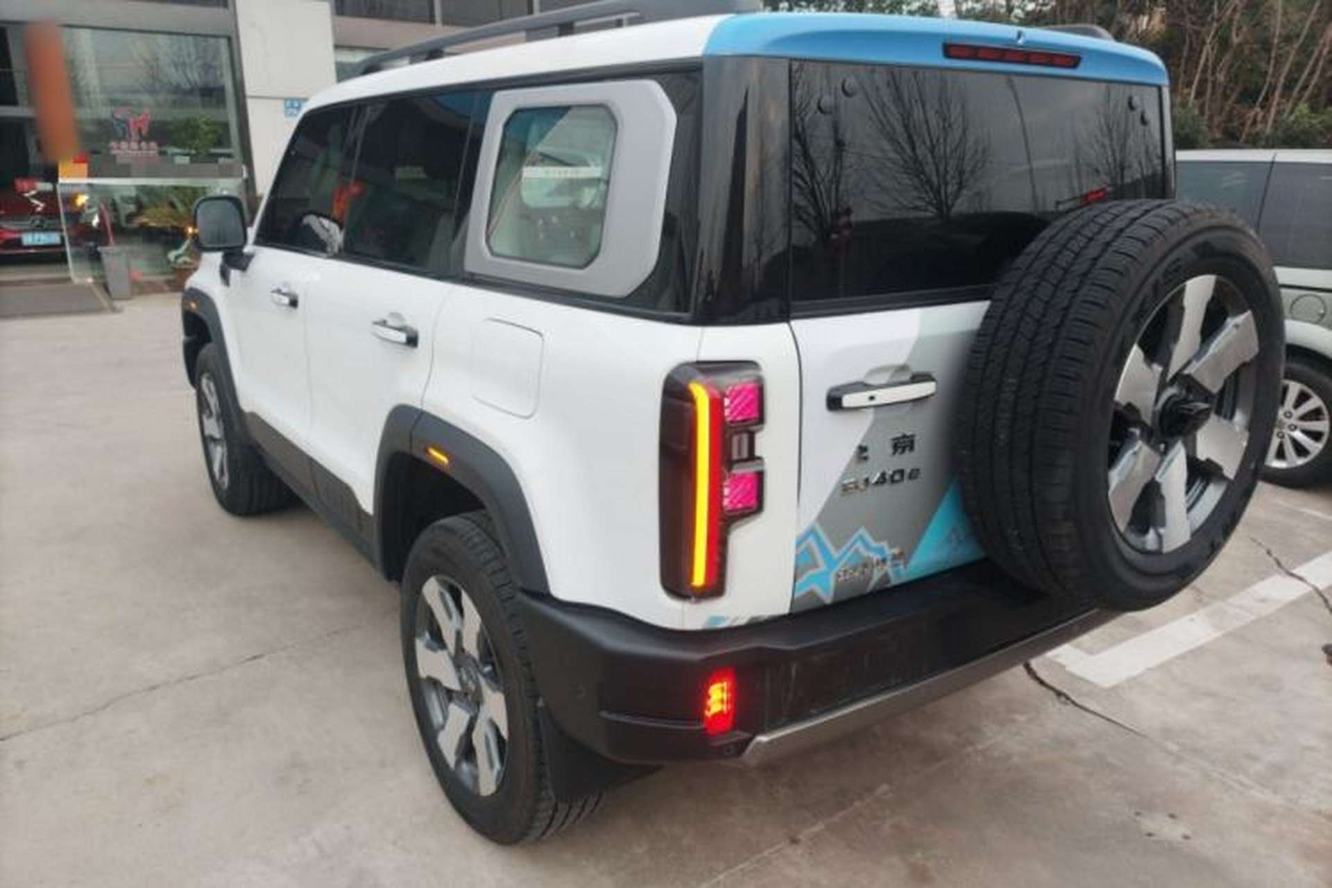 Used BAIC Off-Road BJ40 Electric Drive 2025 Advanced Edition Rear Left 45 Deg
