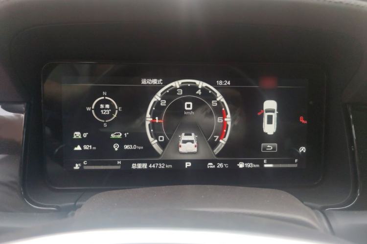 Used BAIC Off-Road BJ60 2022 2.0T Version 11 Five Seats Instrument Cluster
