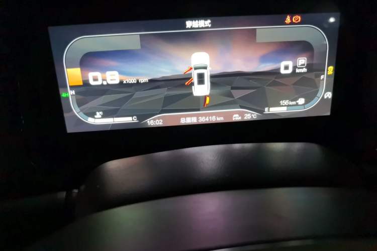 Used BAIC Off-Road BJ60 2022 2.0T Weekend Edition Five-Seater Odometer Close Up