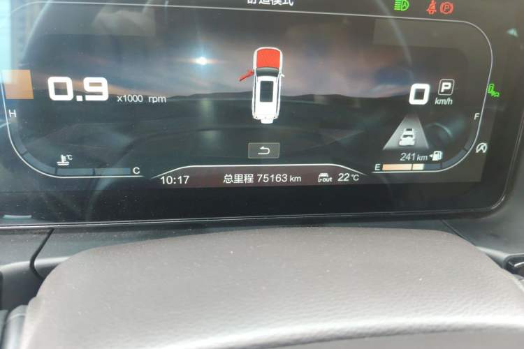 Used BAIC Off-Road BJ60 2022 2.0T May Day Edition Five Seats Odometer Close Up