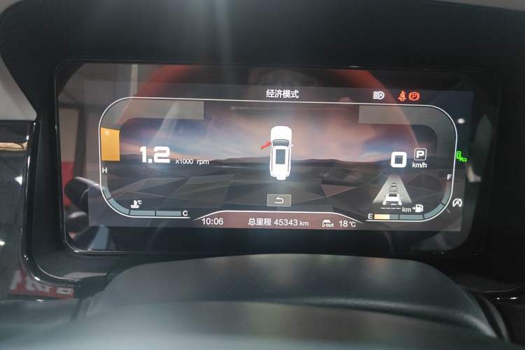 Used BAIC Off-Road BJ60 2022 2.0T May Day Edition Seven Seats Instrument Cluster