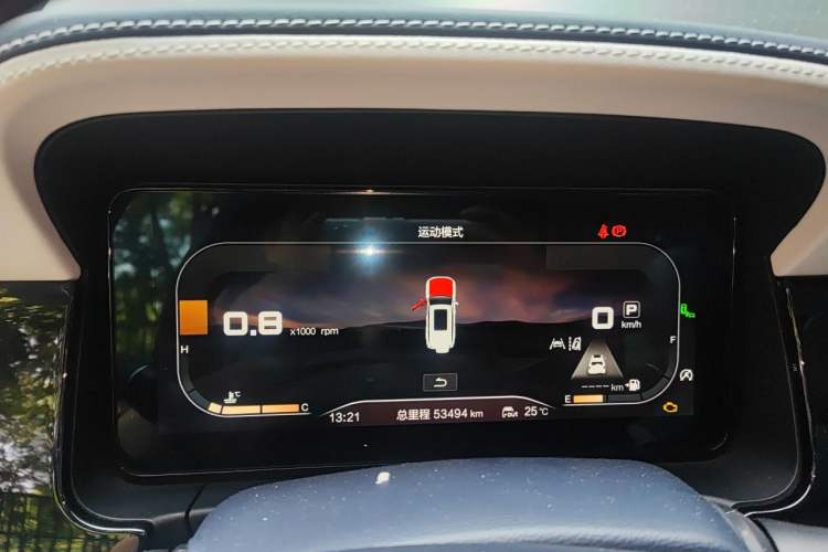 Used BAIC Off-Road BJ60 2022 2.0T Version 11 Five Seats Instrument Cluster
