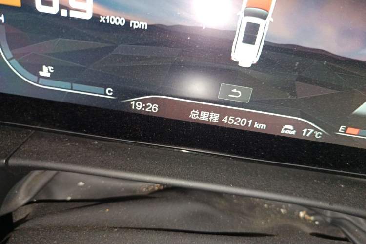 Used BAIC Off-Road BJ60 2022 2.0T May Day Edition Seven Seats Odometer Close Up