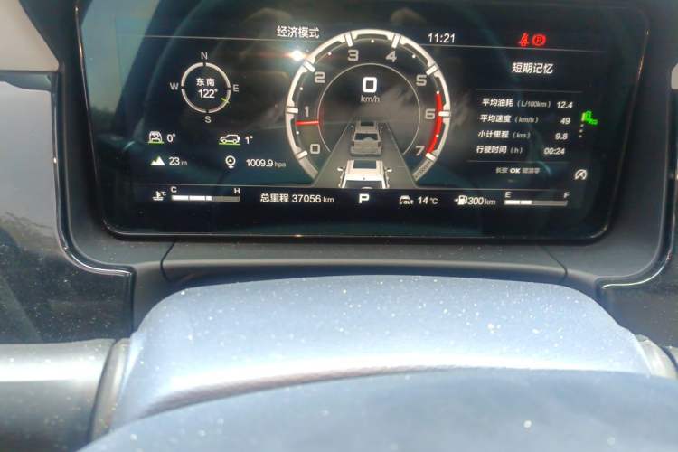 Used BAIC Off-Road BJ60 2022 2.0T Version 11 Five Seats Odometer Close Up