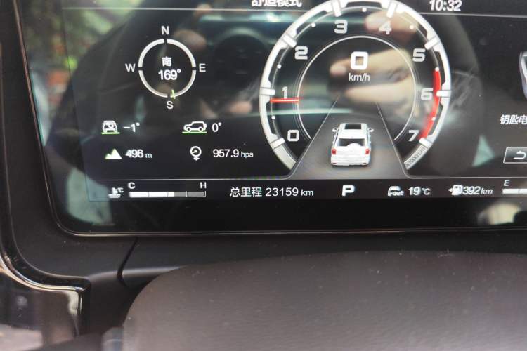 Used BAIC Off-Road BJ60 2022 2.0T Version 11 Five Seats Odometer Close Up