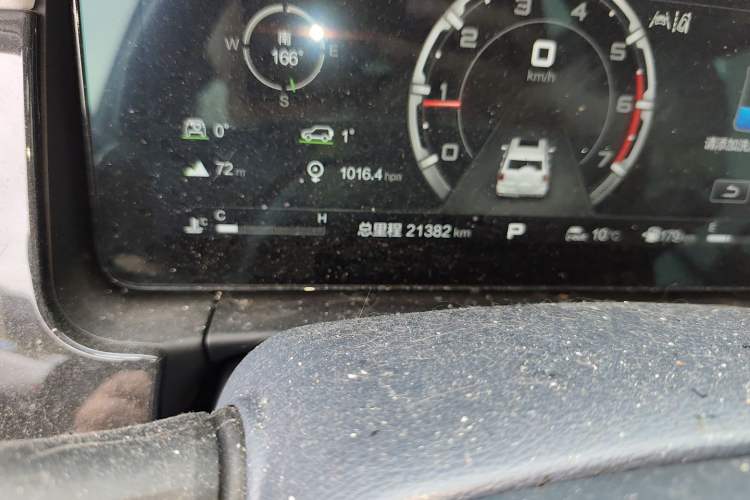 Used BAIC Off-Road BJ60 2022 2.0T May Day Edition Five Seats Odometer Close Up