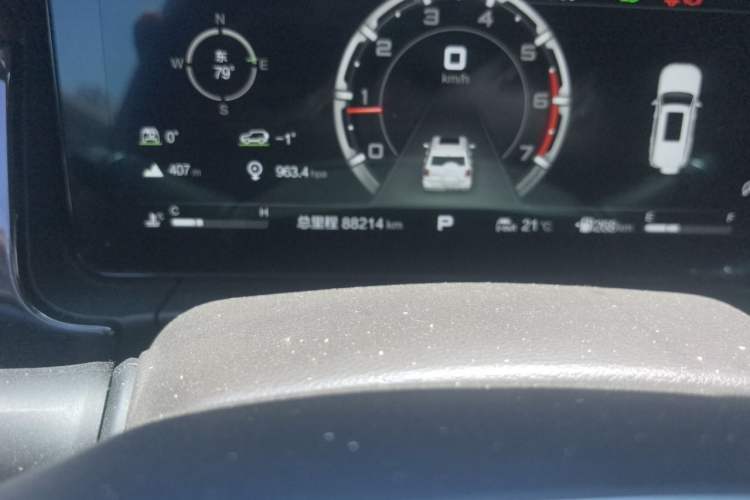 Used BAIC Off-Road BJ60 2022 2.0T Version 11 Five Seats Odometer Close Up