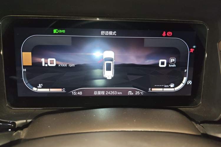 Used BAIC Off-Road BJ60 2022 2.0T Weekend Edition Five-Seater Instrument Cluster