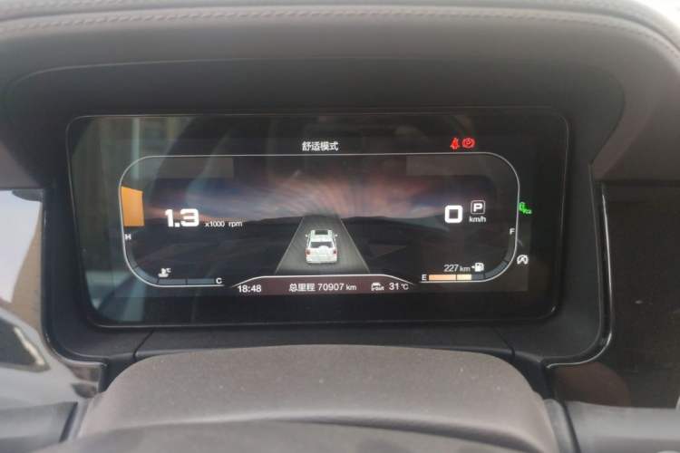 Used BAIC Off-Road BJ60 2022 2.0T Version 11 Five Seats Odometer Close Up
