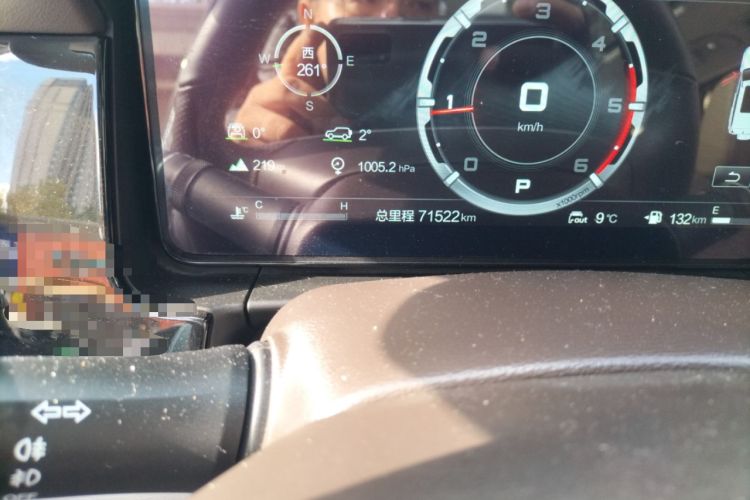 Used BAIC Off-Road BJ60 2023 2.0T Qianli Edition Five Seats Odometer Close Up