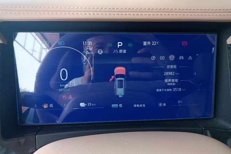Used BAIC Off-Road BJ60 Leiting 2024 Magic Electric Drive Advanced Version 5 Seats Instrument Cluster