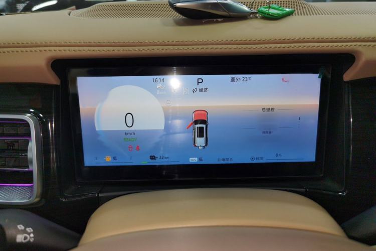 Used BAIC Off-Road BJ60 Leiting 2024 Magic Electric Drive Advanced Version 5 Seats Instrument Cluster
