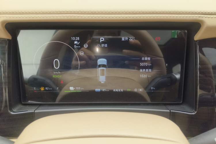 Used BAIC Off-Road BJ60 Leiting 2024 Magic Electric Drive Advanced Version 7 Seats Instrument Cluster