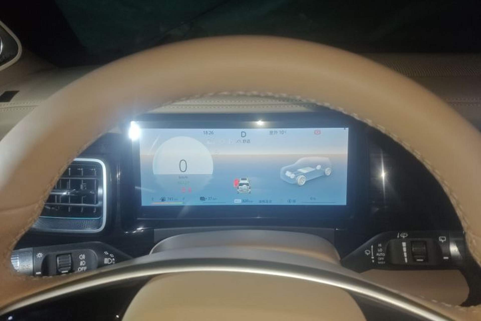 Used BAIC Off-Road BJ60 Leiting 2024 Magic Electric Drive Advanced Version 5 Seats Instrument Cluster