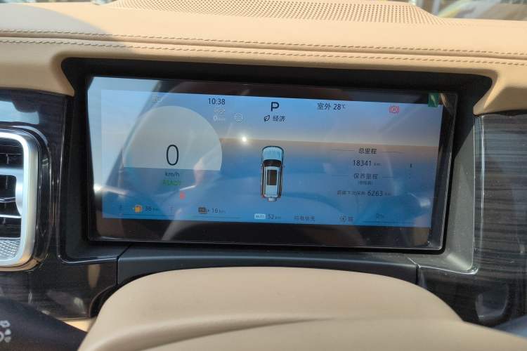 Used BAIC Off-Road BJ60 Leiting 2024 Magic Electric Drive Advanced Version 5 Seats Instrument Cluster