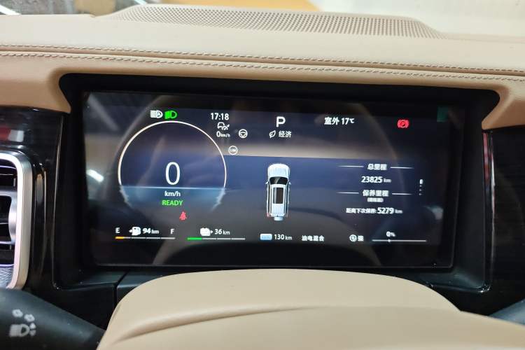 Used BAIC Off-Road BJ60 Leiting 2024 Magic Electric Drive Advanced Version 5 Seats Instrument Cluster